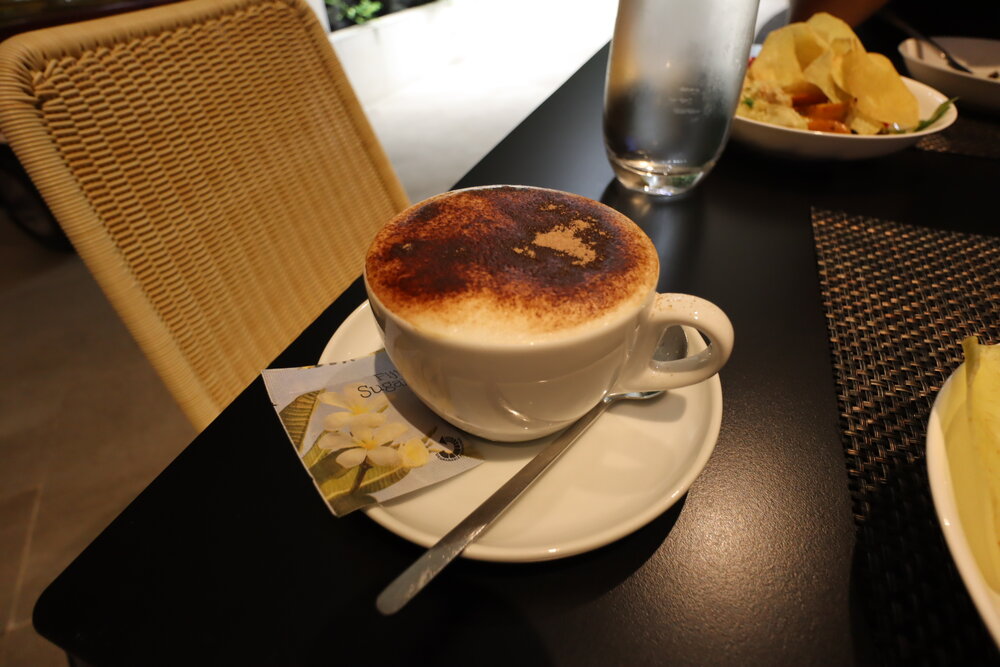 Fiji Airways Premier Lounge Nadi – Cappuccino