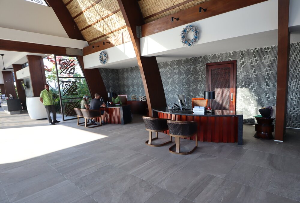 Fiji Marriott Resort Momi Bay – Check-in desks