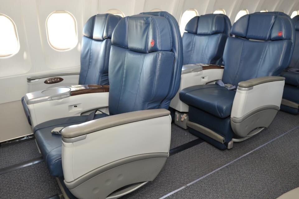 Air Canada Jetz – Seats