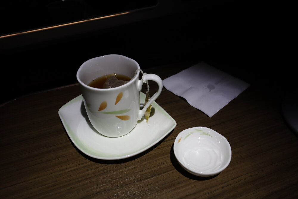 EVA Air 787 business class – 1837 Black Tea by TWG Tea