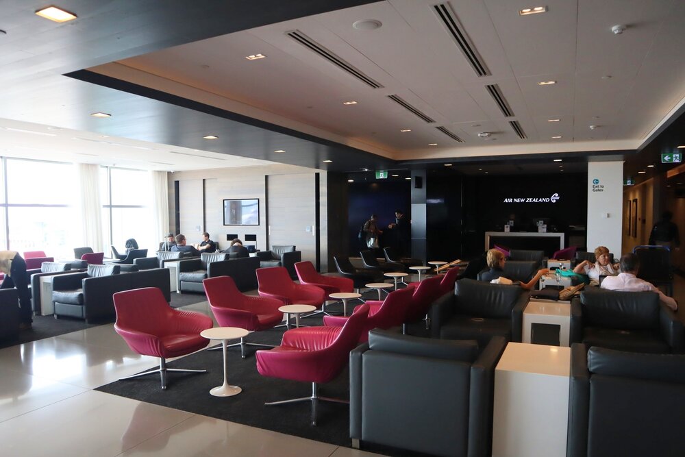 Air New Zealand Lounge Auckland