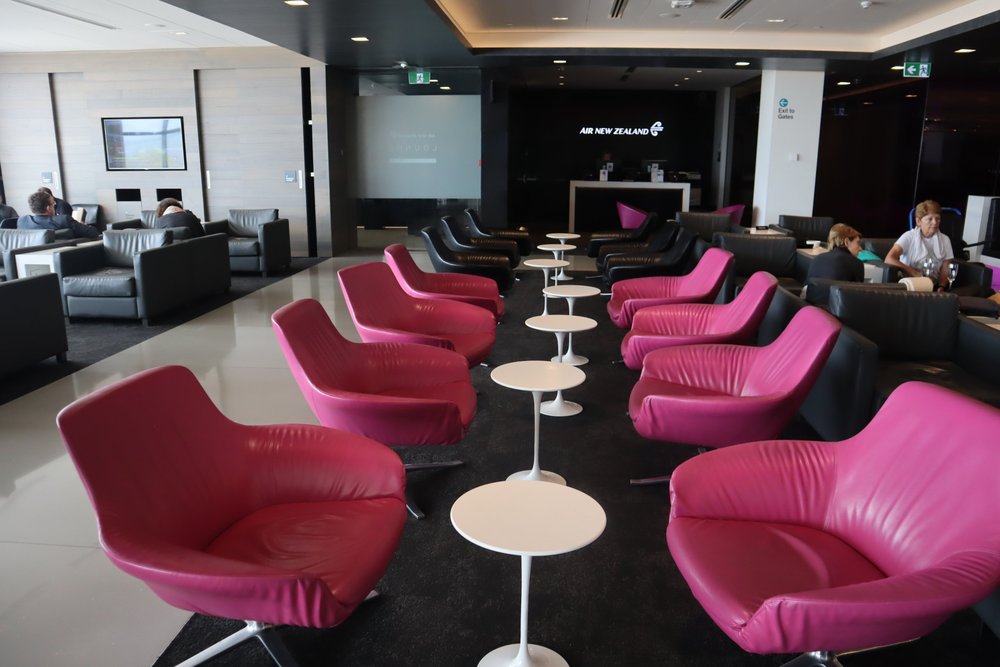 Air New Zealand Lounge Auckland – Seating area