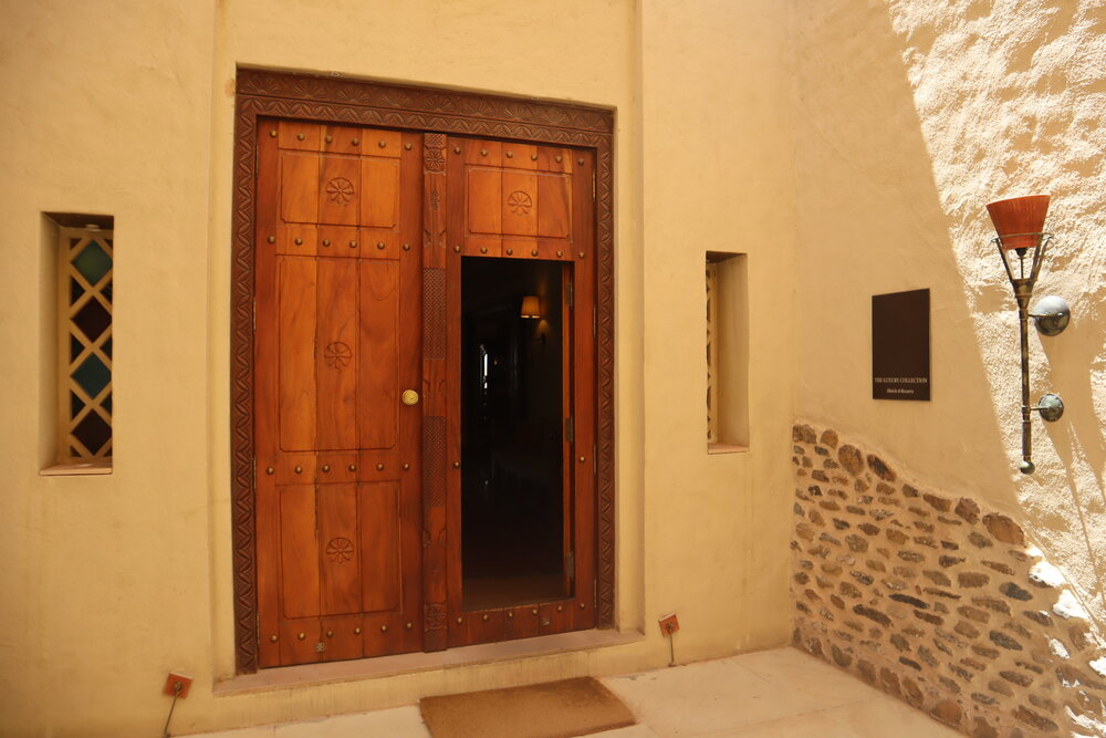 Al Maha Desert Resort Dubai – Main lodge entrance