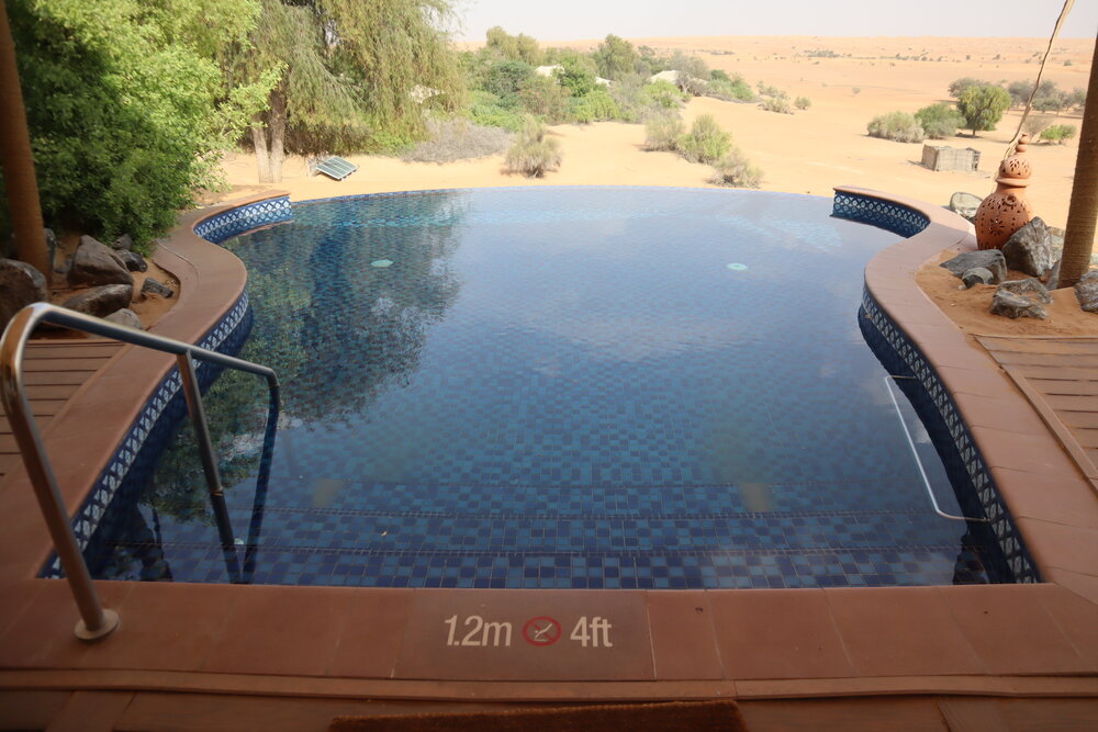 Al Maha Desert Resort Dubai – Bedouin Suite outdoor pool