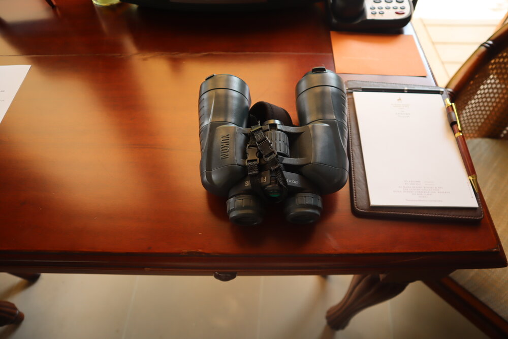 Al Maha Desert Resort Dubai – Binoculars