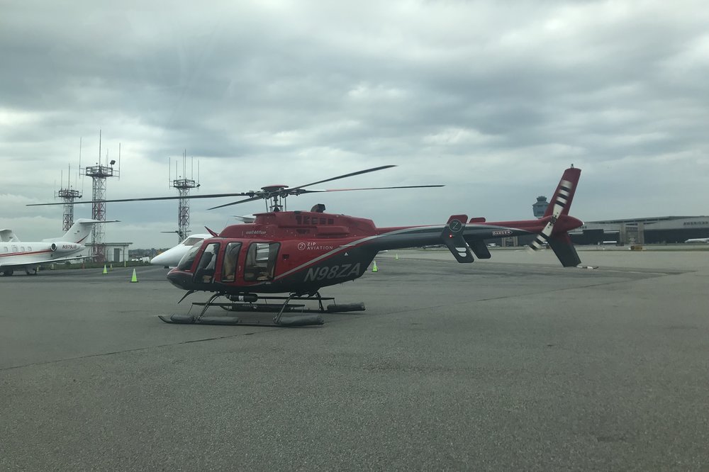 BLADE Helicopters – Our ride to Manhattan!