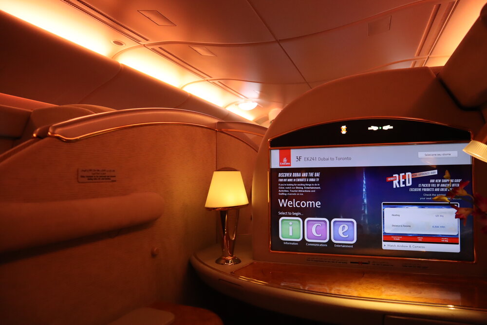 Emirates A380 First Class – Suite