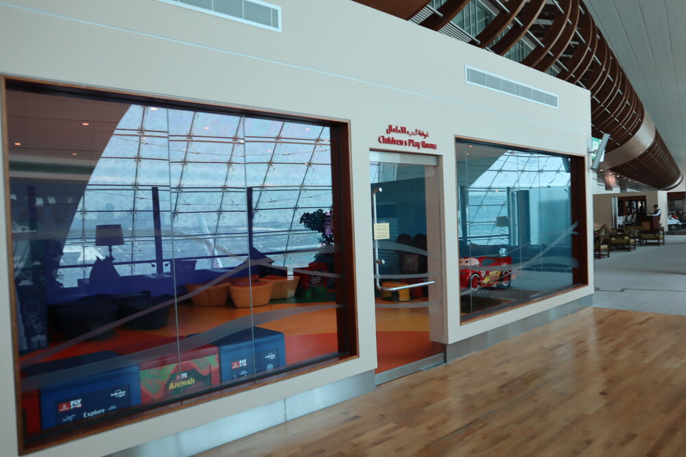 Emirates First Class Lounge Dubai (Concourse B) – Children's play room