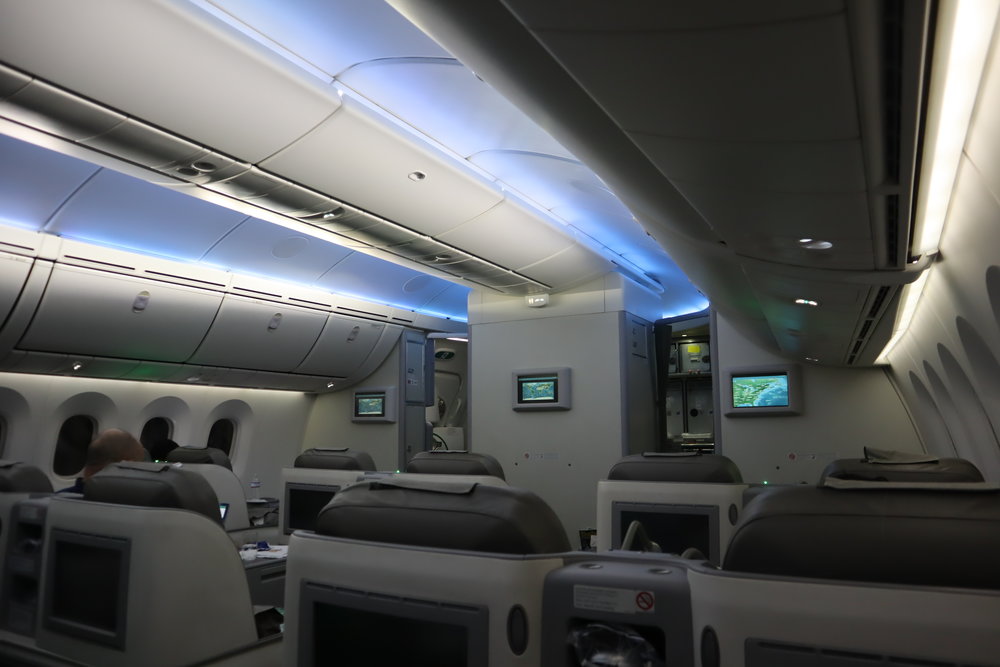 Ethiopian Airlines business class – Cabin