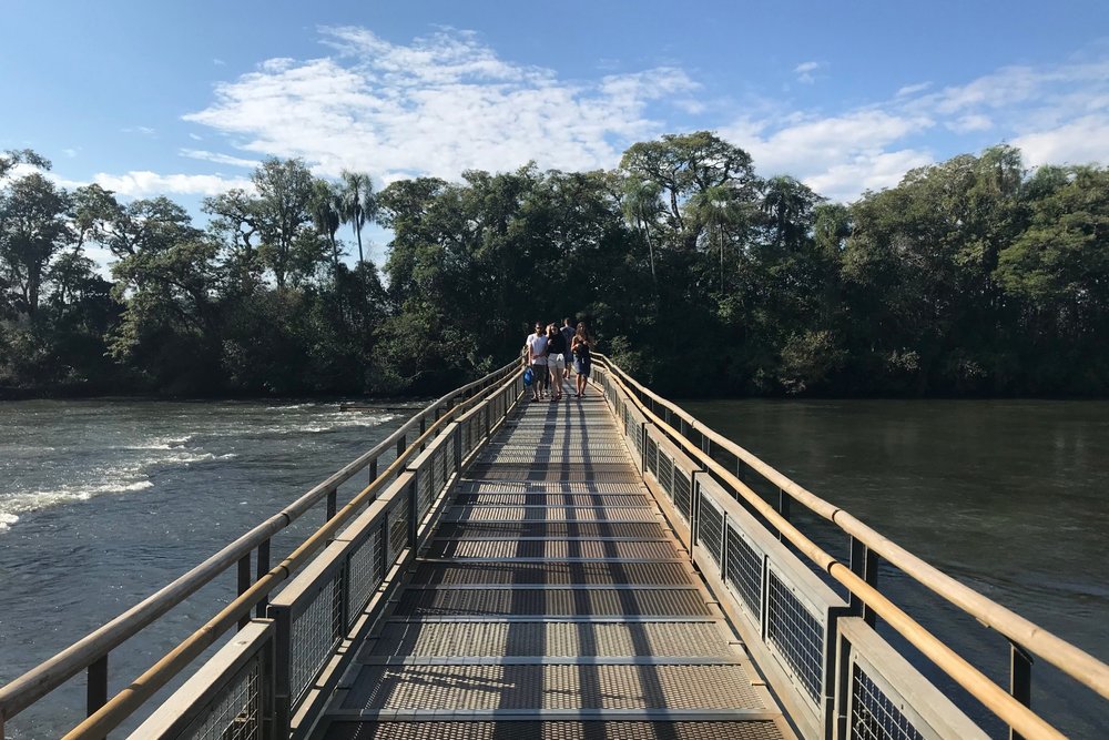 Iguazu Falls – Catwalk to the Devil's Throat viewing platform