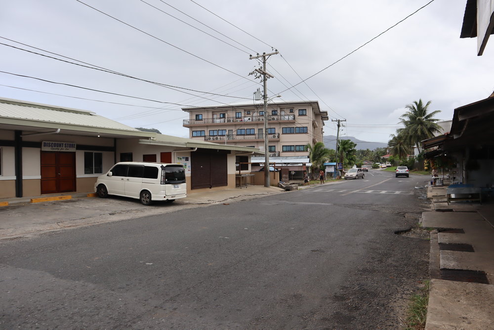 Street scene in Kolonia, Pohnpei