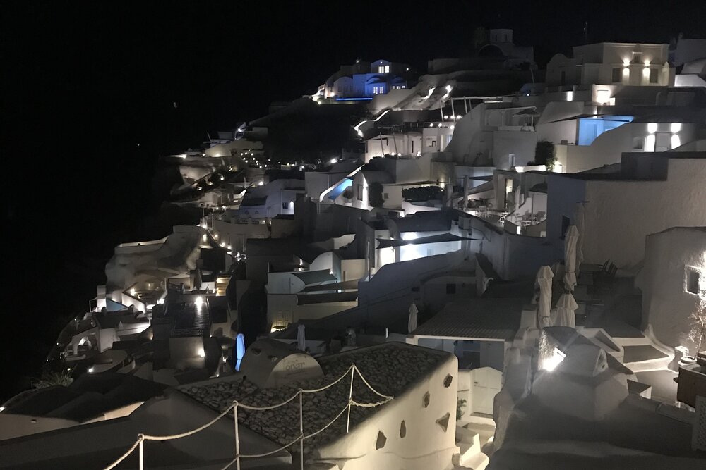 Mystique Santorini – Night view