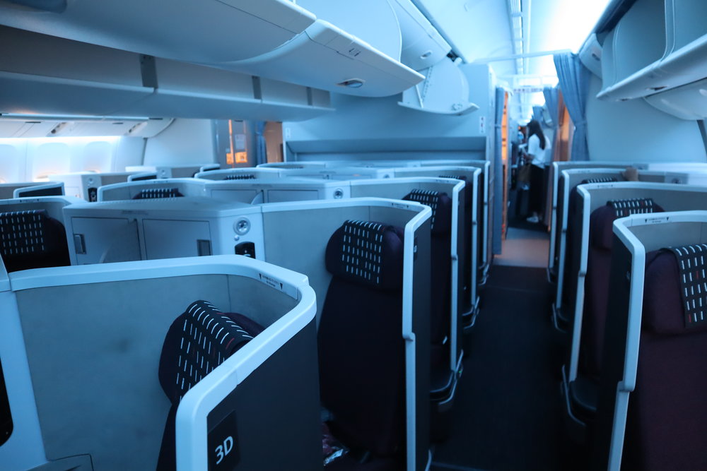 Japan Airlines Sky Suites III on the Boeing 777