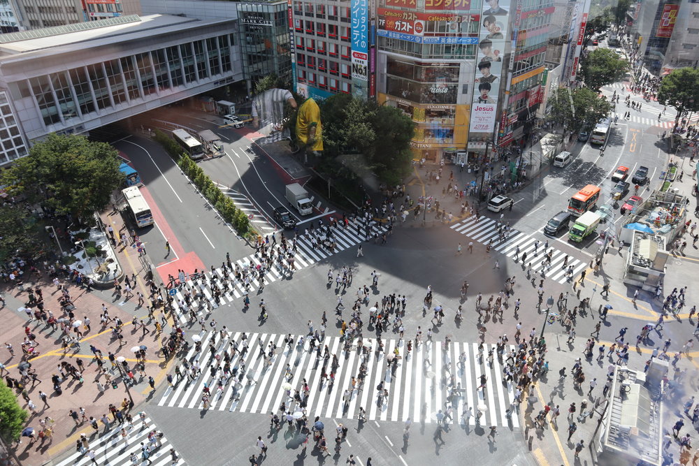 Shibuya crossing