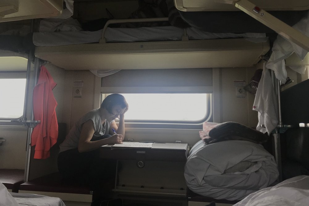 Trans-Siberian Railway Third Class – Lower side bunk