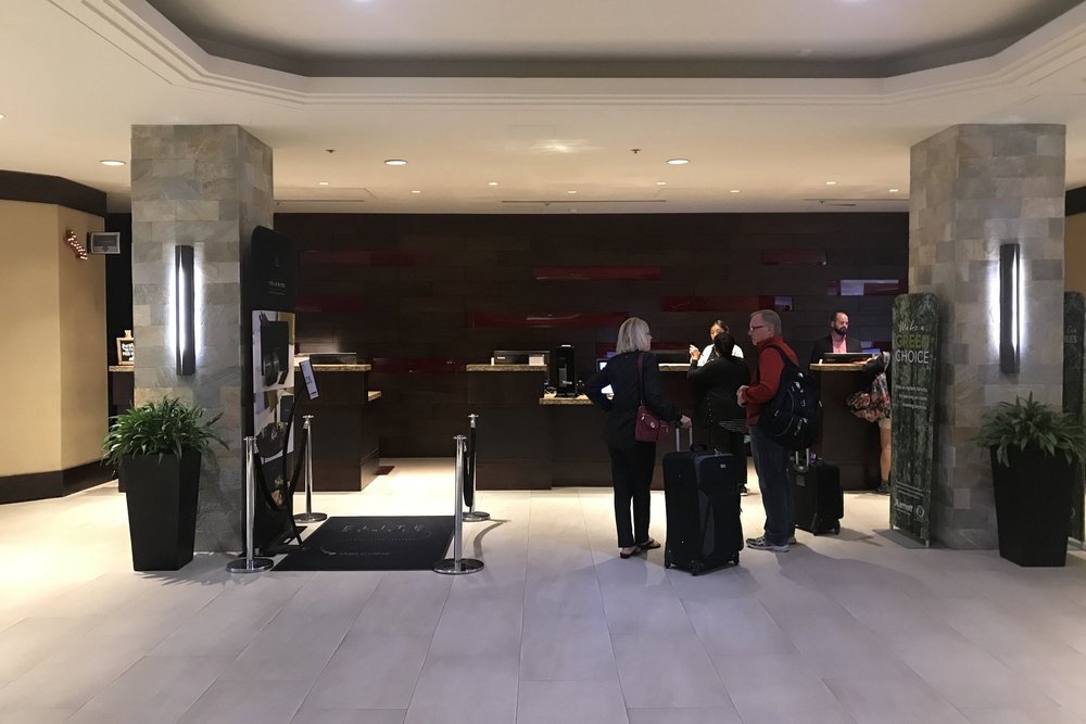 Portland Marriott Downtown Waterfront– Front desk