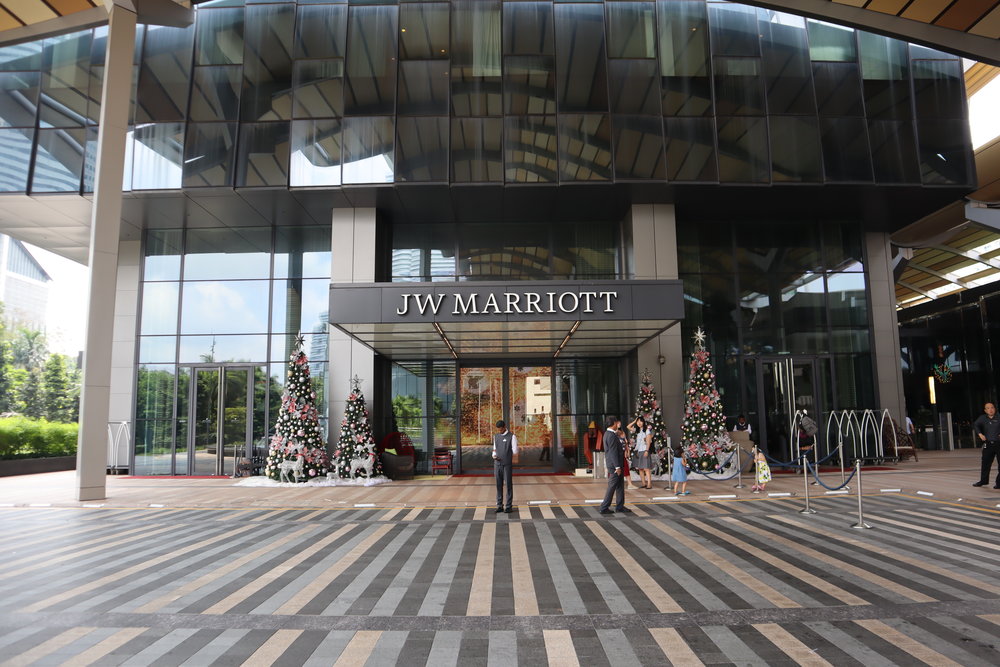 JW Marriott Singapore South Beach – Entrance