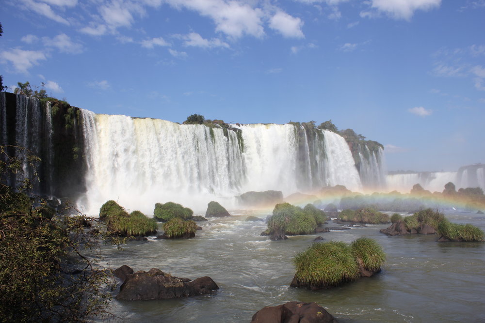 Iguazu Falls – View from the Brazil side