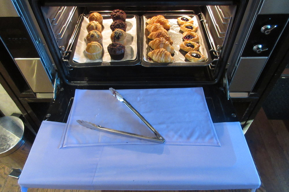 JW Marriott Bangkok – Pastries on the oven rack