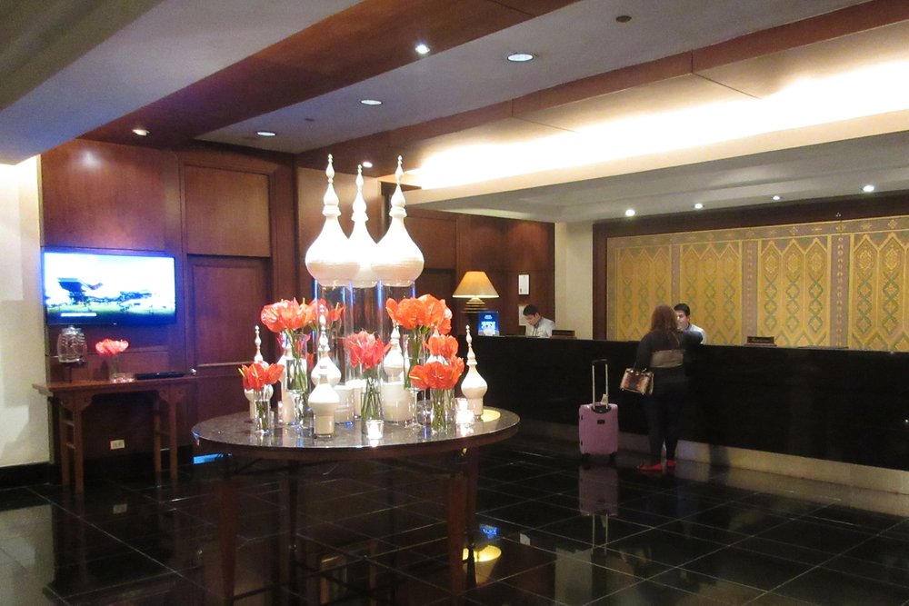 JW Marriott Bangkok – Check-in desk