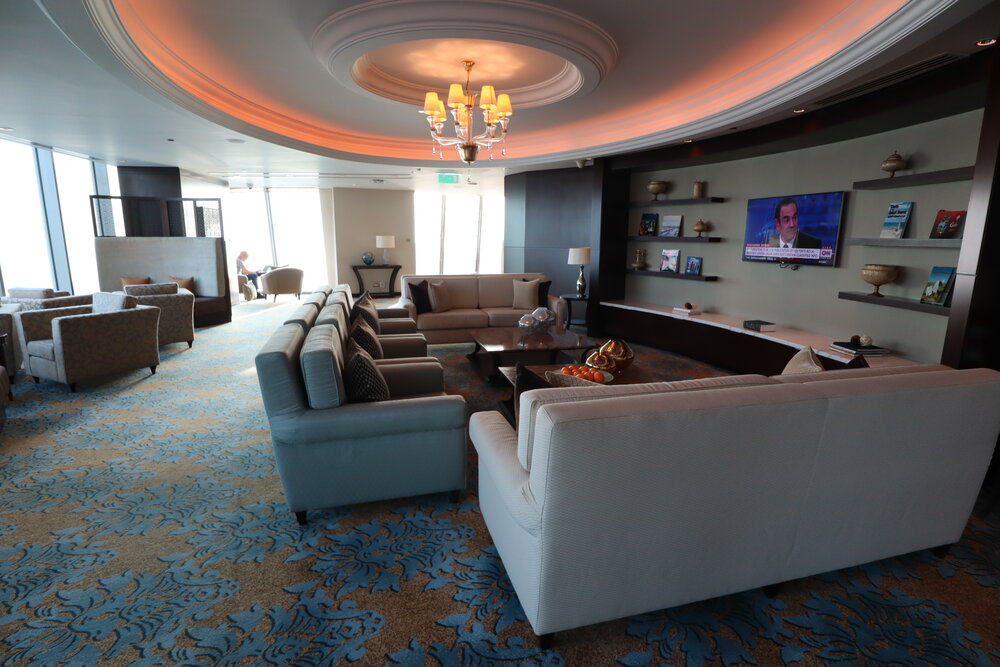 JW Marriott Marquis Doha City Center – Executive Lounge seating area