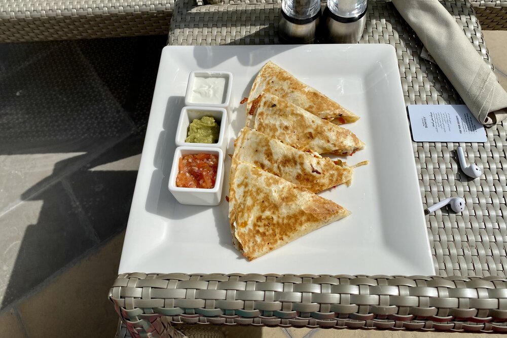 JW Marriott Marquis Doha City Center – Poolside lunch