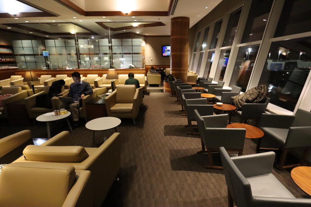 Korean Air Business Class Lounge New York JFK – Seating area