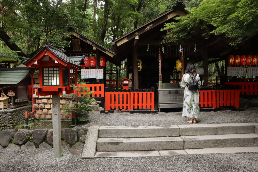 Walking around Arashiyama