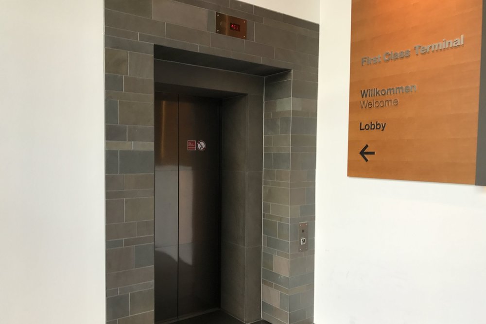 Lufthansa First Class Terminal Frankfurt – Elevator