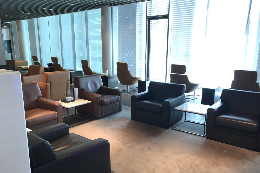 Lufthansa First Class Terminal Frankfurt – Seating area