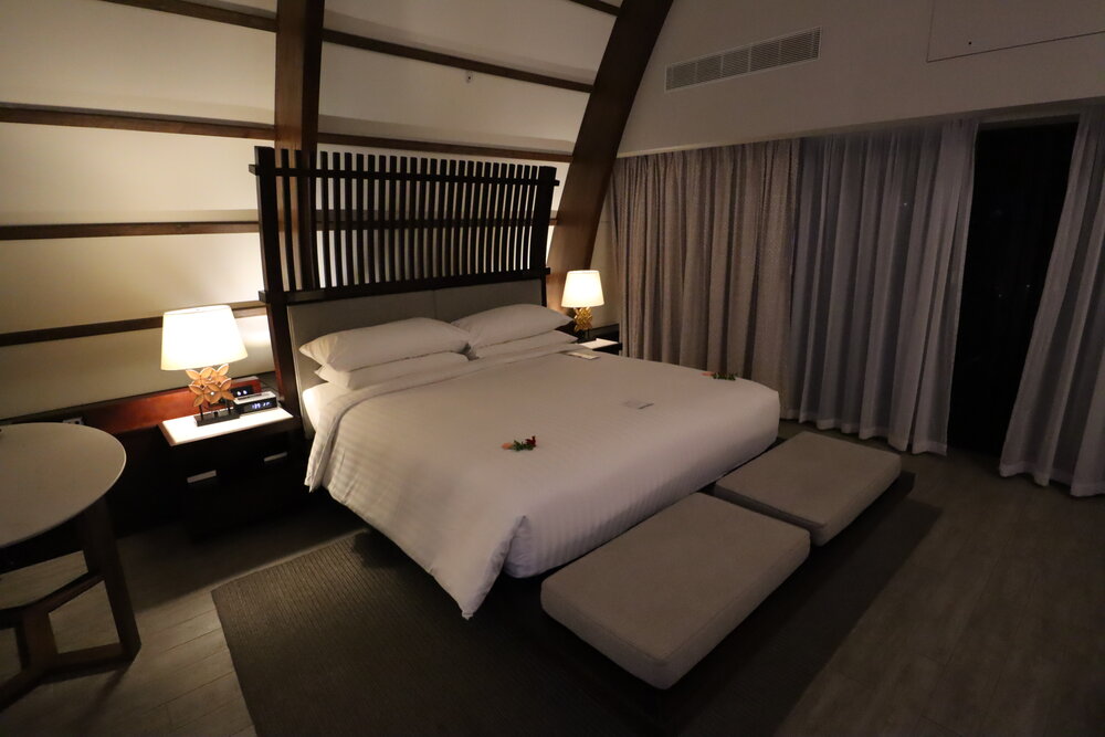 Fiji Marriott Resort Momi Bay – Overwater Bure Villa king bed