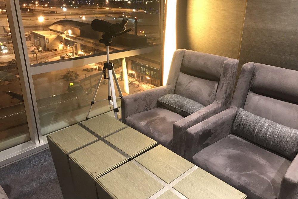 Calgary Airport Marriott In-Terminal Hotel – M Club seating area