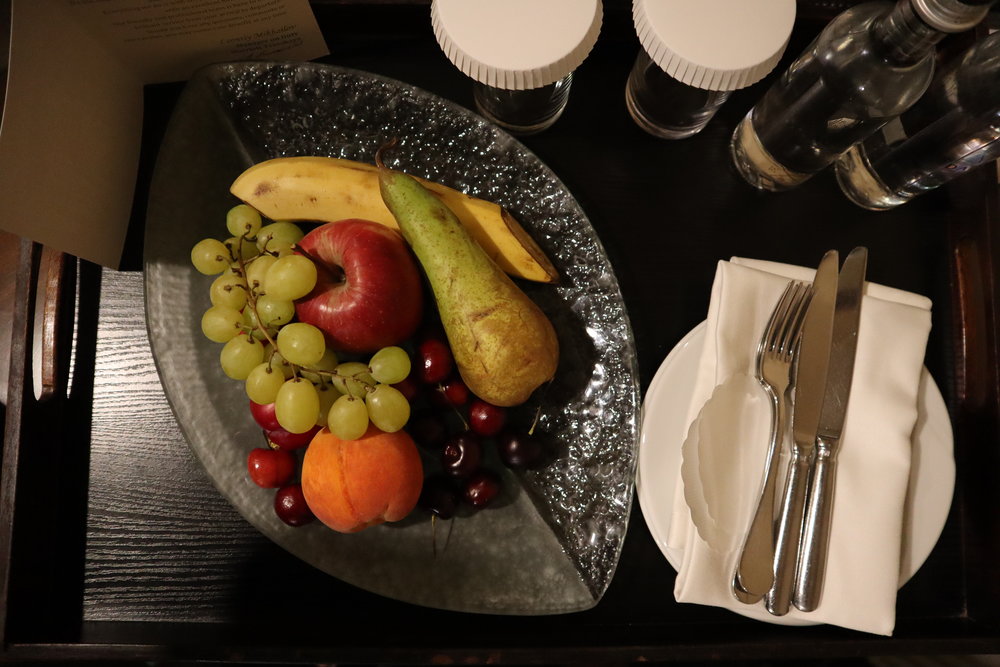 Moscow Marriott Tverskaya Hotel – Welcome amenity