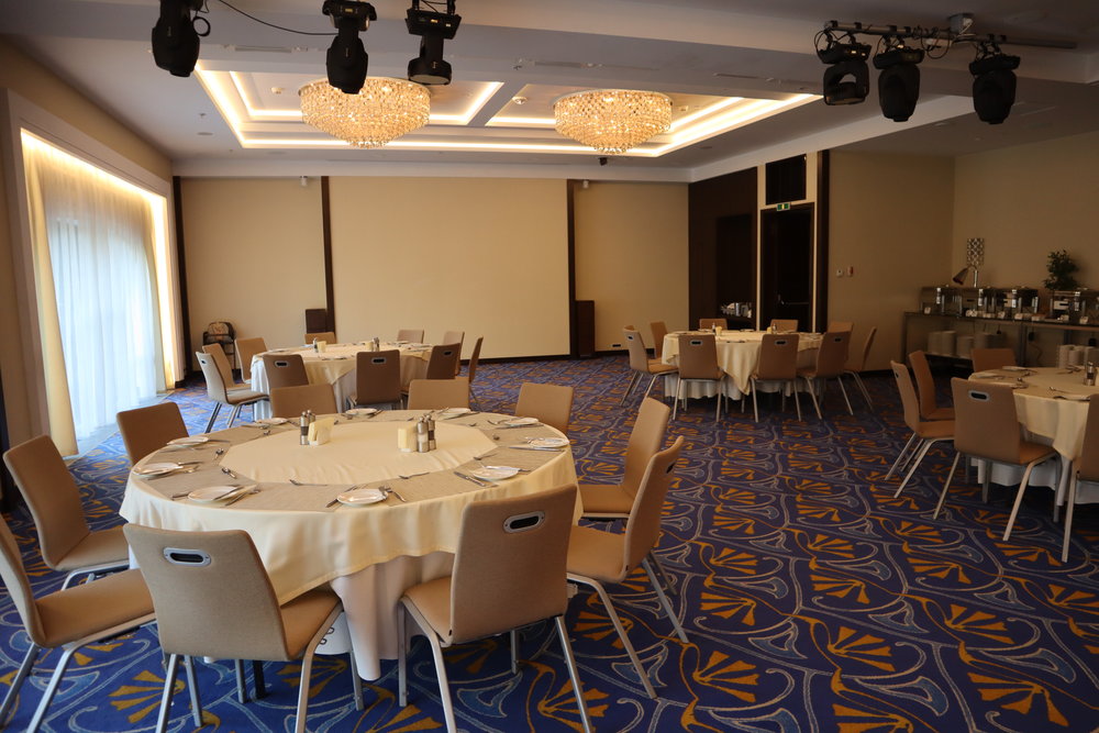 Novosibirsk Marriott Hotel – Conference room dining area