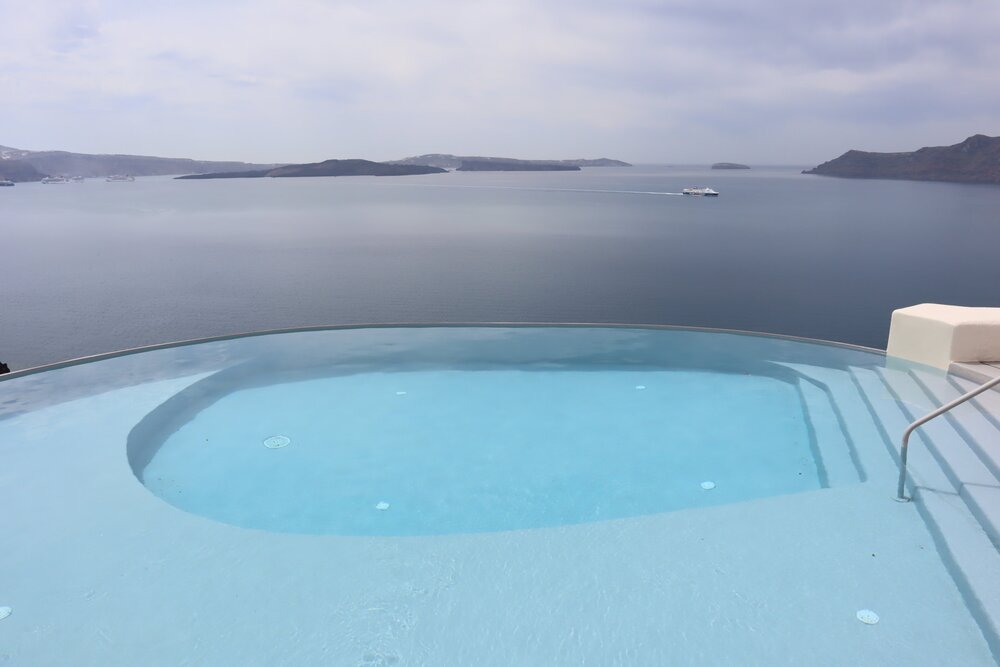 Mystique Santorini – Main pool