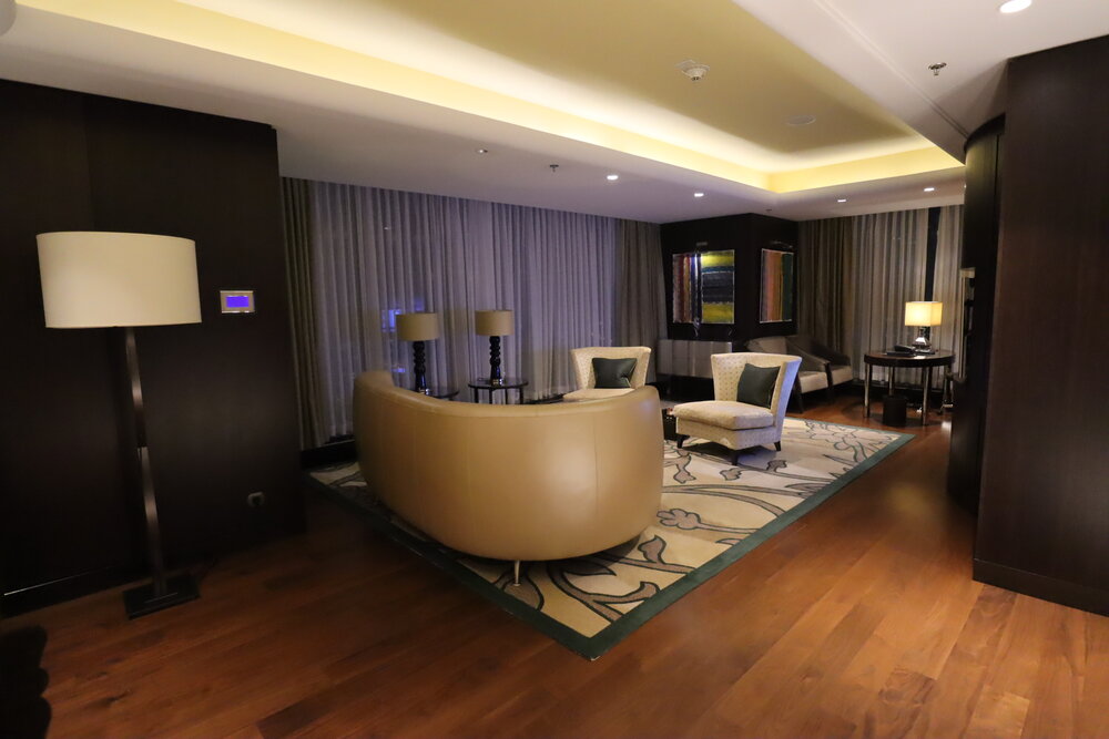 The Ritz-Carlton, Almaty – Club Suite living area