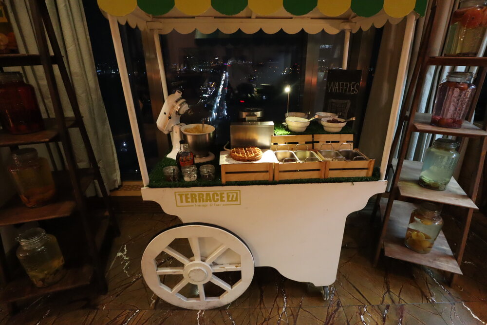 The Ritz-Carlton, Almaty – Waffle cart