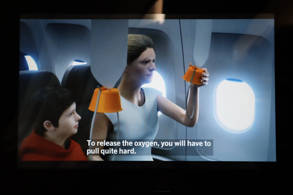 SAS business class – Safety video