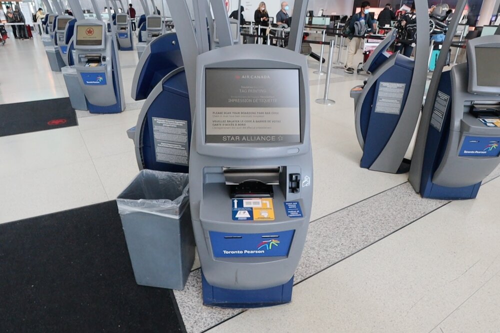 Toronto Pearson International Airport – Faulty tag printing machine