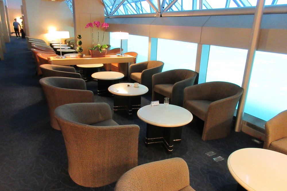 Singapore Airlines SilverKris Lounge Taipei – Seating area