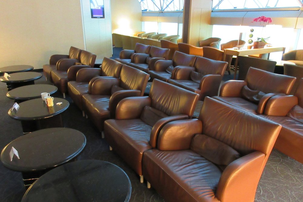 Singapore Airlines SilverKris Lounge Taipei – Seating area