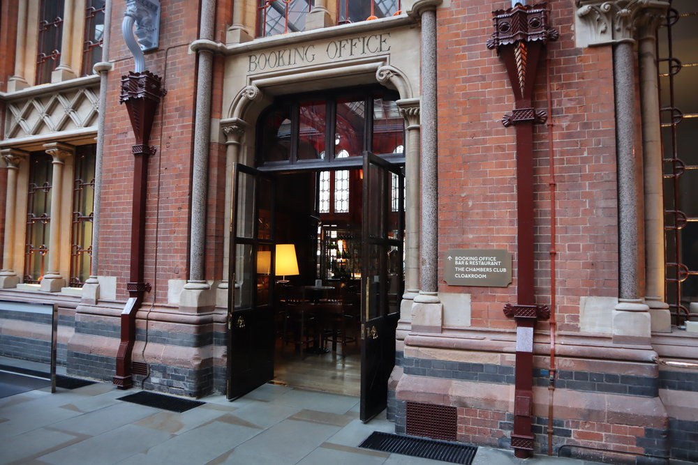 St. Pancras Renaissance Hotel London – Booking Office entrance