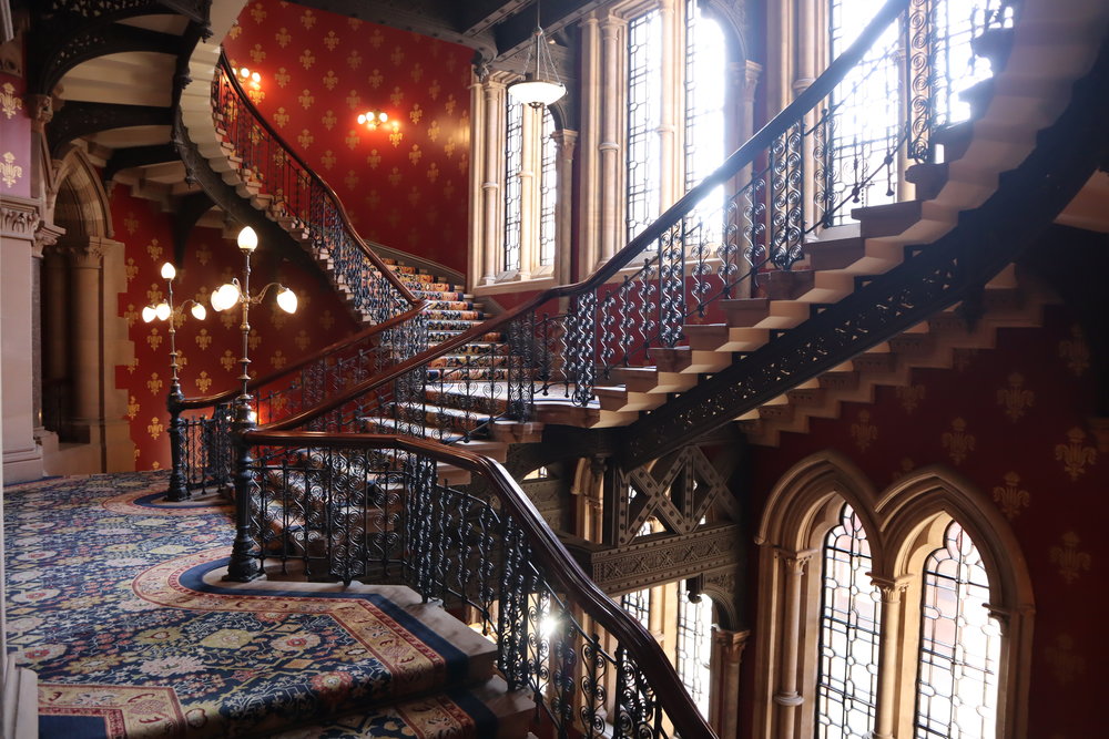 St. Pancras Renaissance Hotel London – Chambers Wing grand staircase