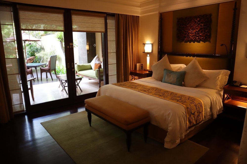 St. Regis Bali – St. Regis Pool Suite bedroom