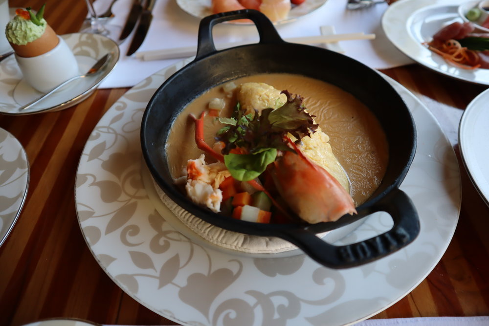 St. Regis Bali – Lobster omelette