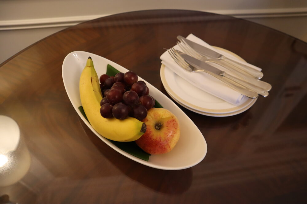 St. Regis New York – Welcome amenity