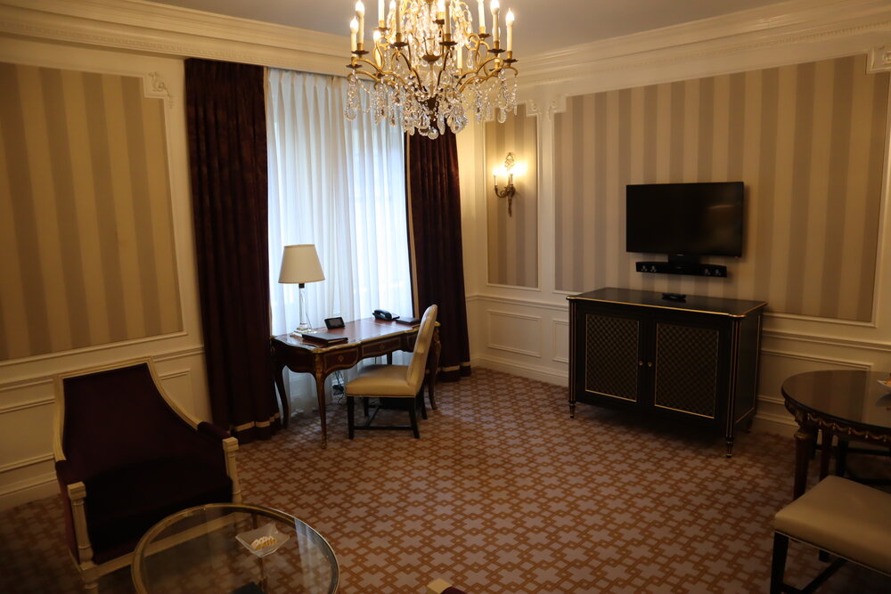 St. Regis New York – Madison Suite living room