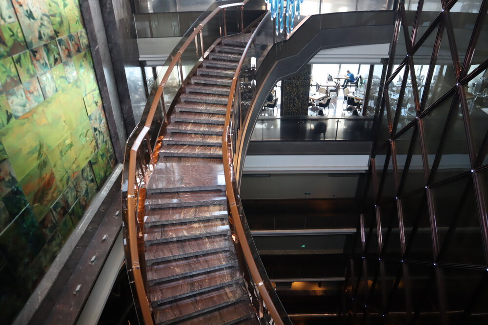 St. Regis Shenzhen – Staircase to Social restaurant