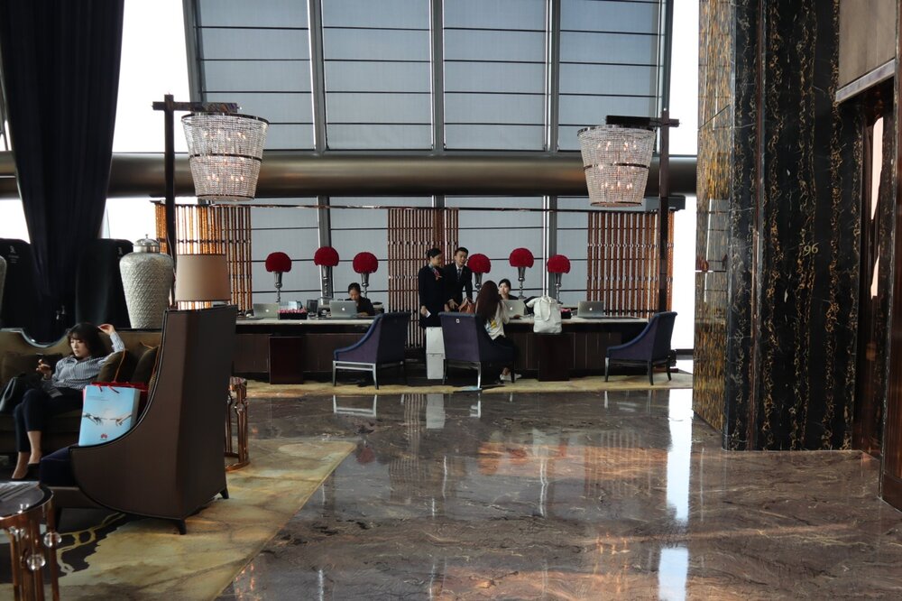 St. Regis Shenzhen – Check-in desks