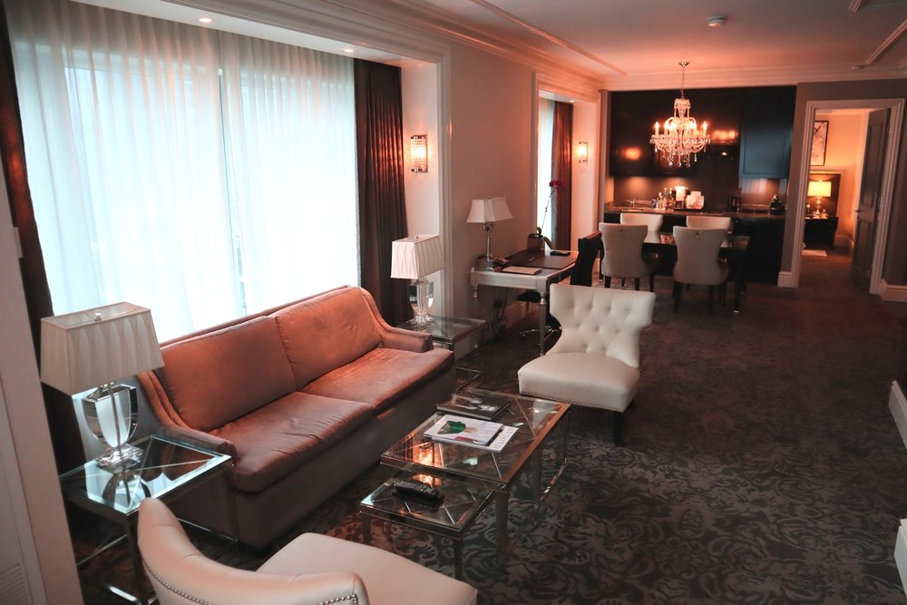 St. Regis Toronto – Two-bedroom suite living area